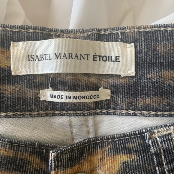 ISABEL MARANT Étoile Tiger Corduroy Pants 🐯 - Picture 5 of 8